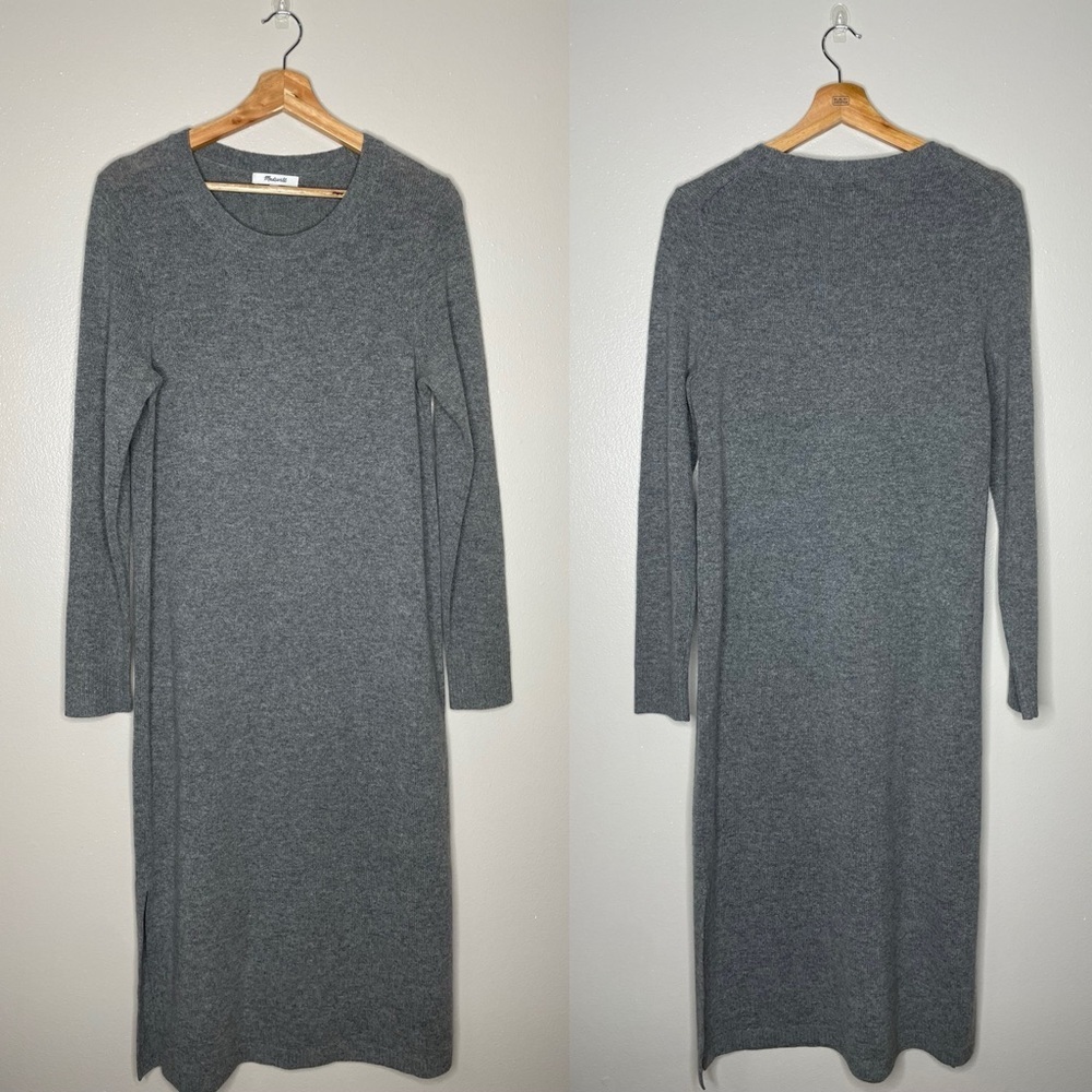 NEW | Madewell NWT Merino Wool Long Sleeve Midi Dress‎